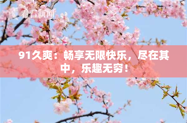 91久爽：畅享无限快乐，尽在其中，乐趣无穷！
