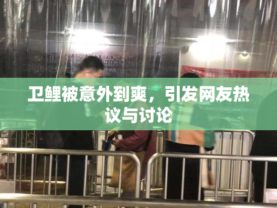 卫鲤被意外到爽，引发网友热议与讨论