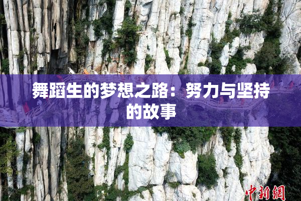 舞蹈生的梦想之路：努力与坚持的故事
