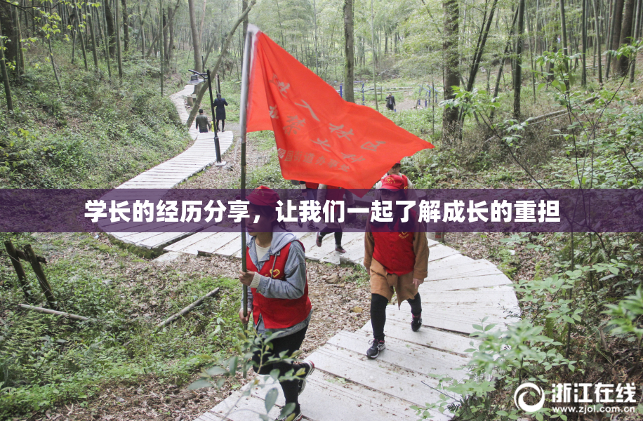 学长的经历分享，让我们一起了解成长的重担