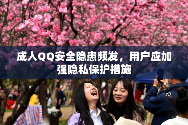 成人QQ安全隐患频发，用户应加强隐私保护措施
