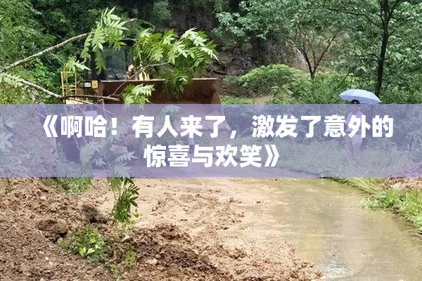 《啊哈！有人来了，激发了意外的惊喜与欢笑》