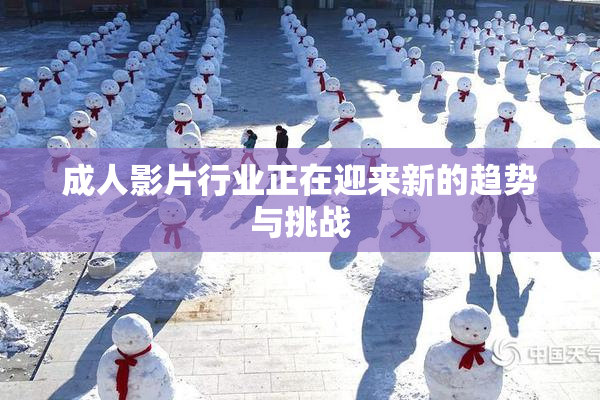 成人影片行业正在迎来新的趋势与挑战