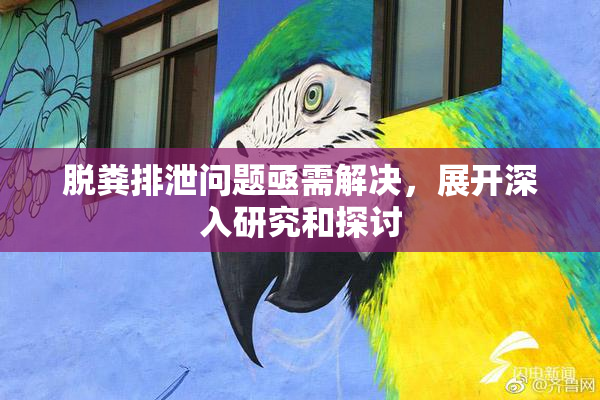 脱粪排泄问题亟需解决，展开深入研究和探讨
