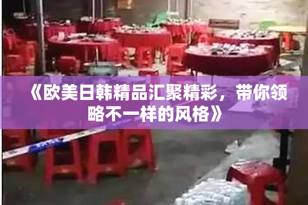 《欧美日韩精品汇聚精彩，带你领略不一样的风格》