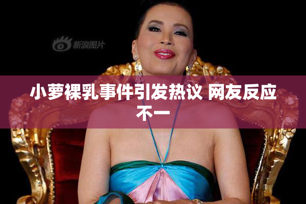 小萝裸乳事件引发热议 网友反应不一
