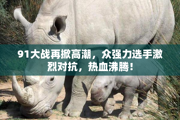 91大战再掀高潮，众强力选手激烈对抗，热血沸腾！
