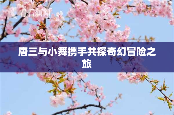 唐三与小舞携手共探奇幻冒险之旅
