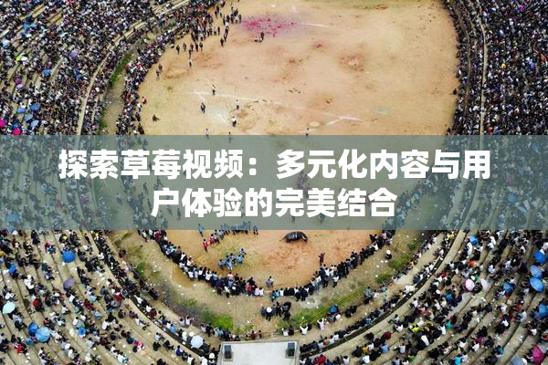 探索草莓视频：多元化内容与用户体验的完美结合