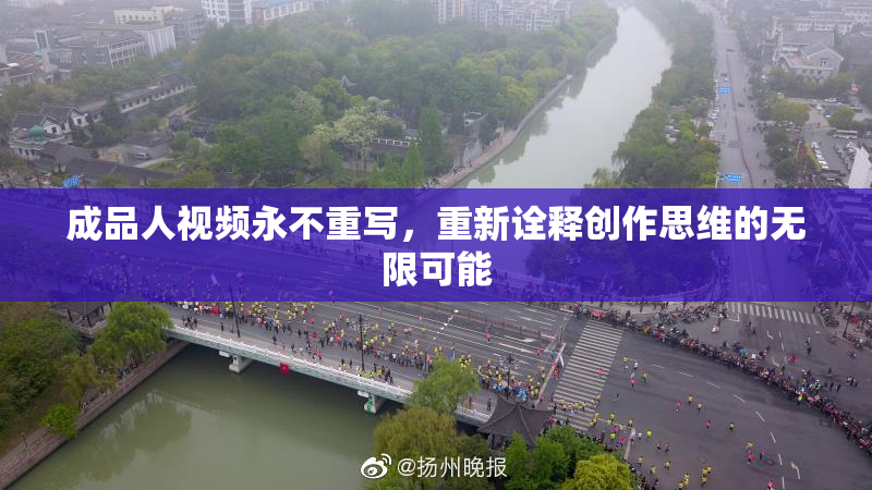 成品人视频永不重写，重新诠释创作思维的无限可能