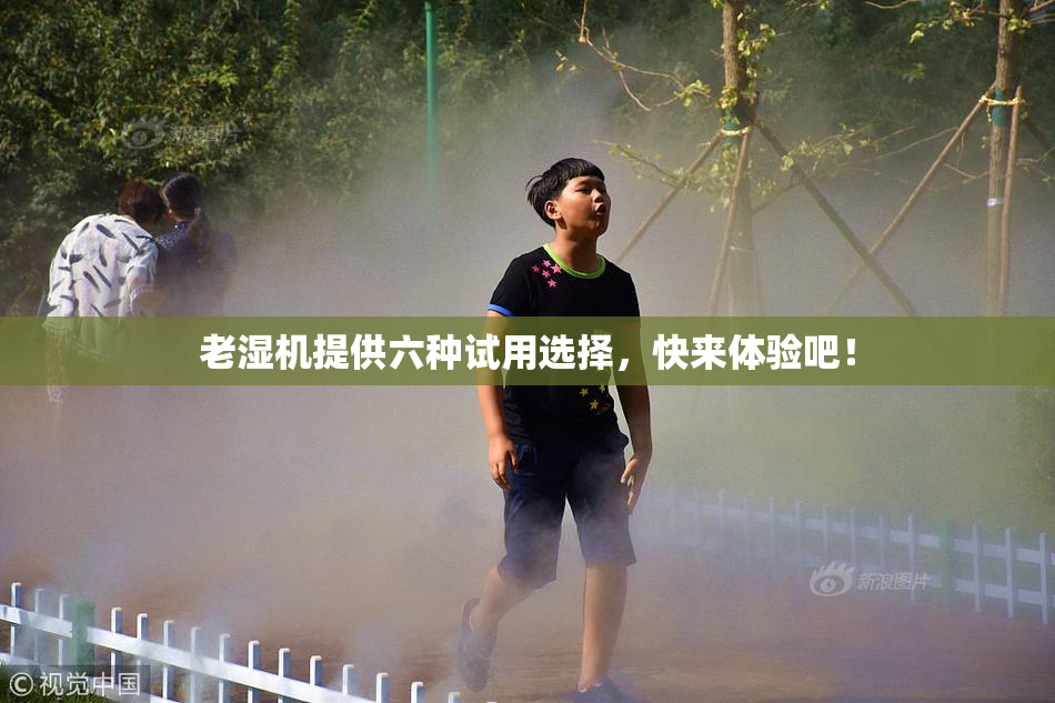 老湿机提供六种试用选择，快来体验吧！