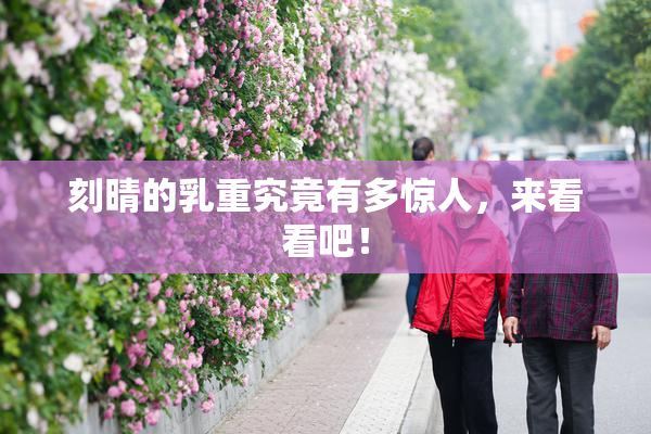 刻晴的乳重究竟有多惊人，来看看吧！