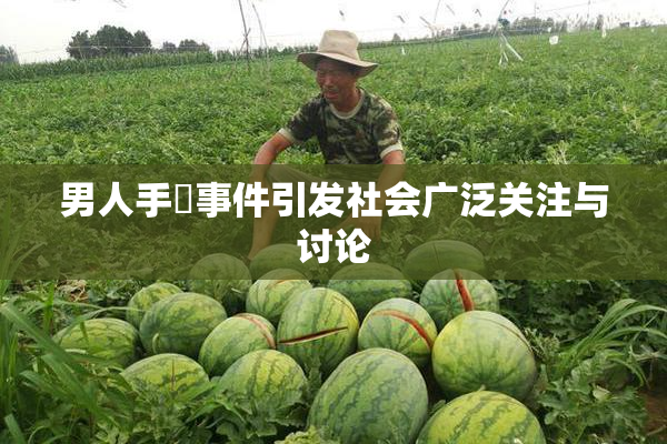 男人手婬事件引发社会广泛关注与讨论