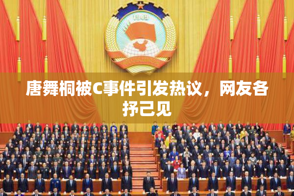 唐舞桐被C事件引发热议，网友各抒己见