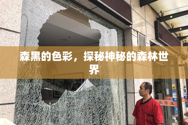 森黑的色彩，探秘神秘的森林世界