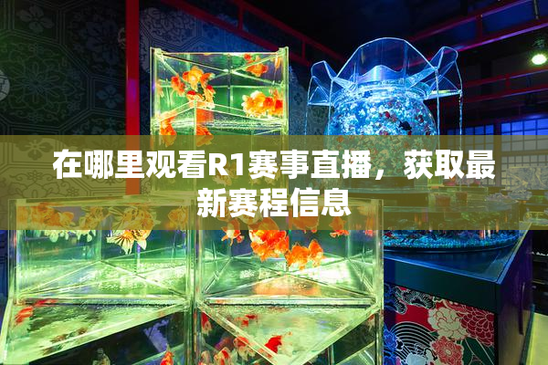 在哪里观看R1赛事直播，获取最新赛程信息