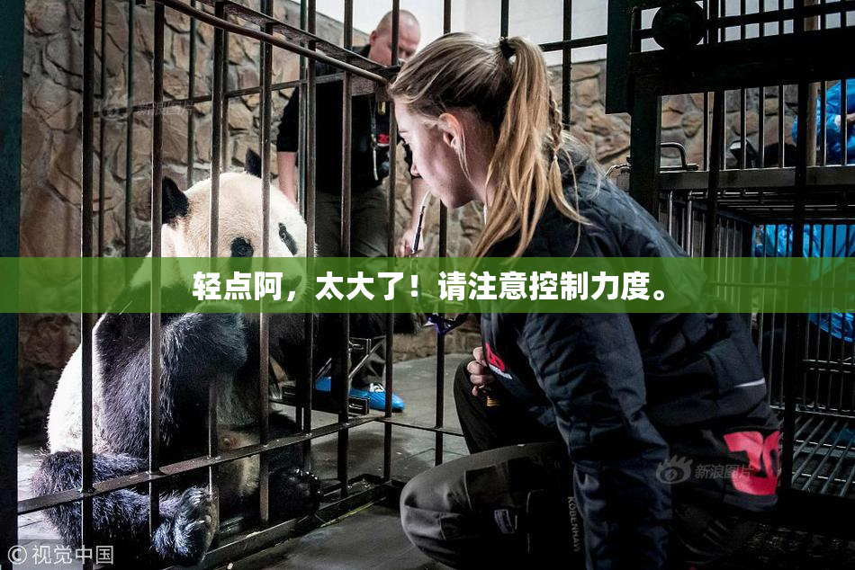 轻点阿，太大了！请注意控制力度。