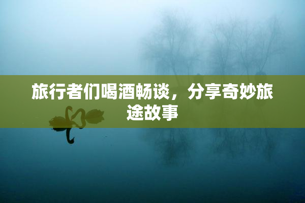 旅行者们喝酒畅谈，分享奇妙旅途故事