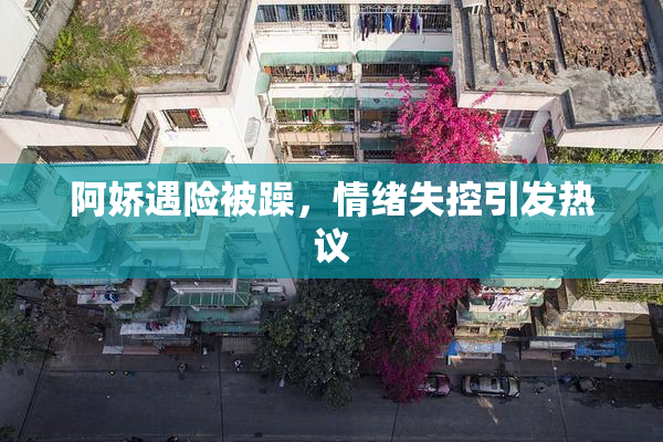 阿娇遇险被躁，情绪失控引发热议