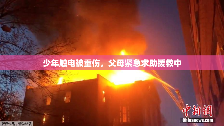 少年触电被重伤，父母紧急求助援救中