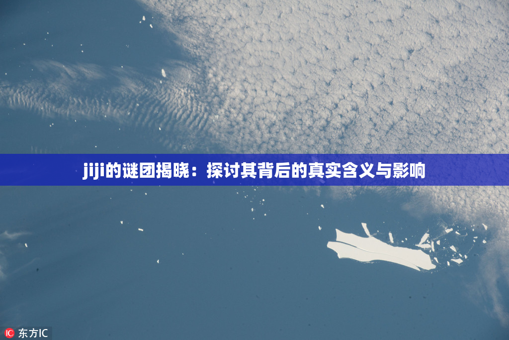 jiji的谜团揭晓：探讨其背后的真实含义与影响