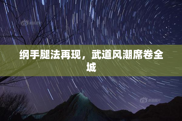 纲手腿法再现，武道风潮席卷全城