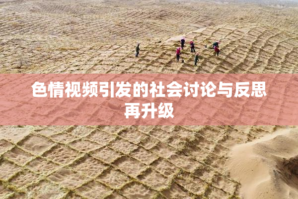 色情视频引发的社会讨论与反思再升级