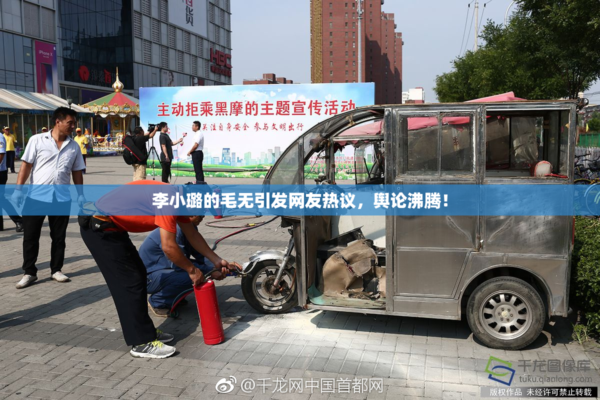 李小璐的毛无引发网友热议，舆论沸腾！