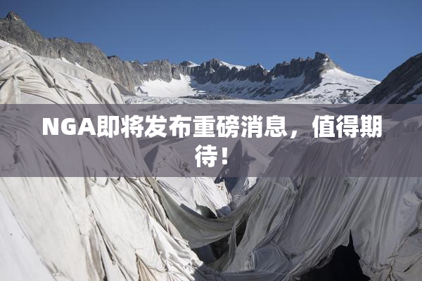 NGA即将发布重磅消息，值得期待！