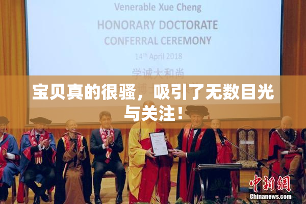 宝贝真的很骚，吸引了无数目光与关注！