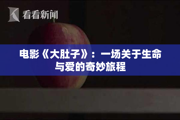 电影《大肚子》：一场关于生命与爱的奇妙旅程