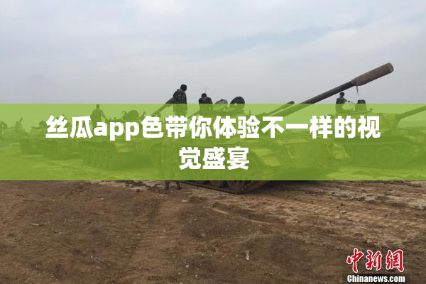 丝瓜app色带你体验不一样的视觉盛宴