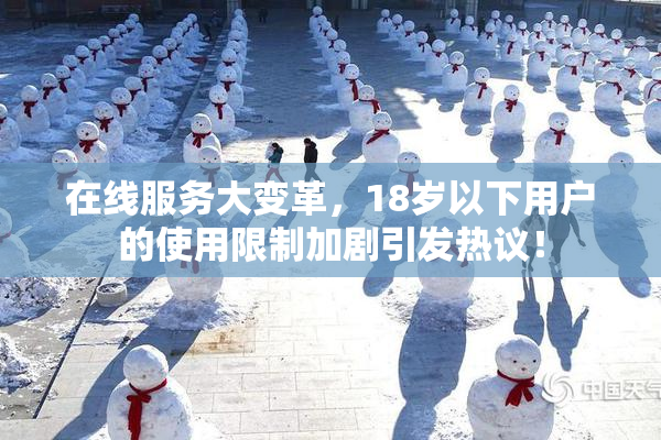 在线服务大变革，18岁以下用户的使用限制加剧引发热议！