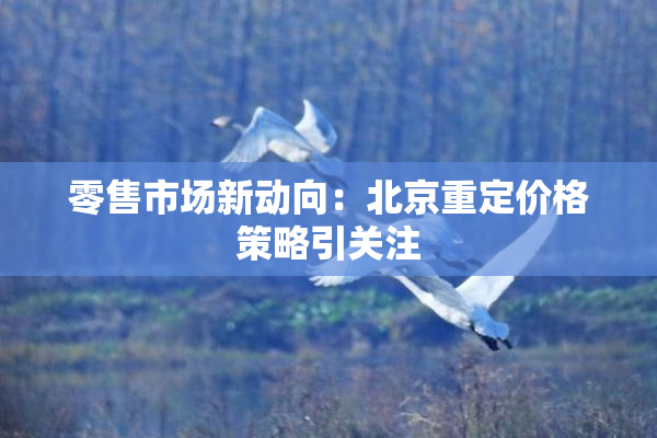 零售市场新动向：北京重定价格策略引关注