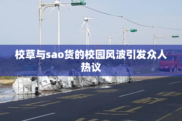 校草与sao货的校园风波引发众人热议