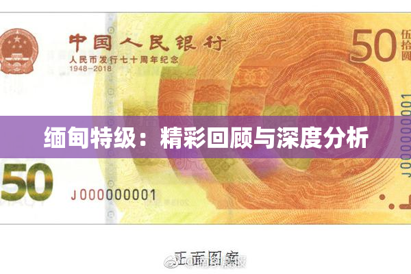 缅甸特级：精彩回顾与深度分析