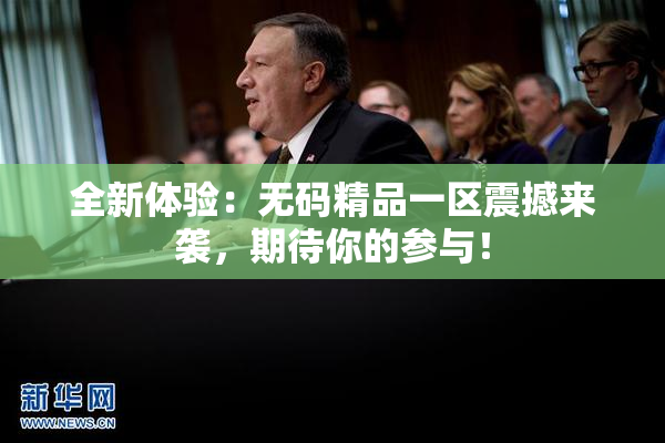 全新体验：无码精品一区震撼来袭，期待你的参与！