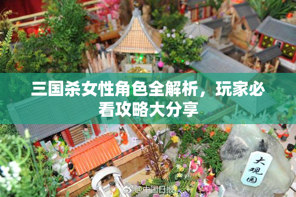 三国杀女性角色全解析，玩家必看攻略大分享