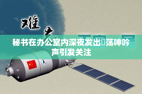 秘书在办公室内深夜发出婬荡呻吟声引发关注