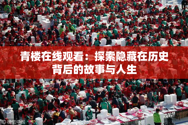 青楼在线观看：探索隐藏在历史背后的故事与人生
