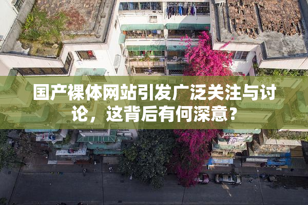 国产裸体网站引发广泛关注与讨论，这背后有何深意？