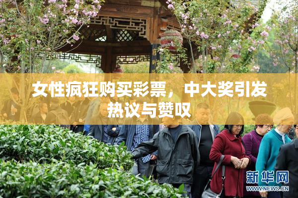 女性疯狂购买彩票，中大奖引发热议与赞叹
