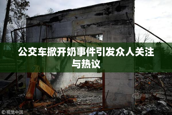 公交车掀开奶事件引发众人关注与热议