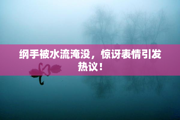 纲手被水流淹没，惊讶表情引发热议！