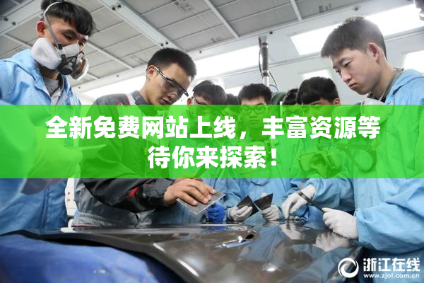 全新免费网站上线，丰富资源等待你来探索！
