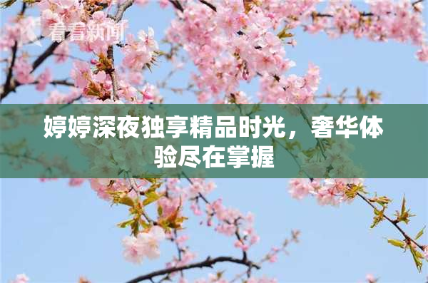 婷婷深夜独享精品时光，奢华体验尽在掌握