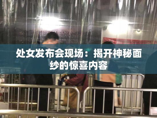 处女发布会现场：揭开神秘面纱的惊喜内容
