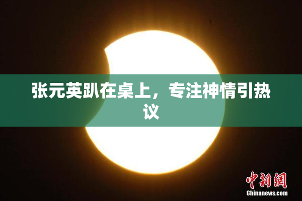 张元英趴在桌上，专注神情引热议