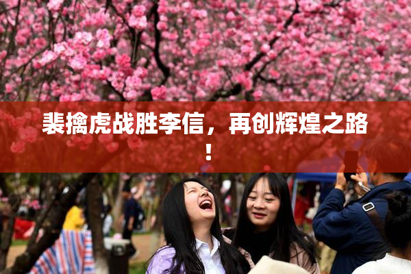 裴擒虎战胜李信，再创辉煌之路！