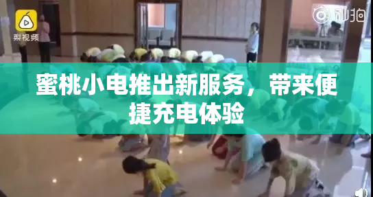 蜜桃小电推出新服务，带来便捷充电体验